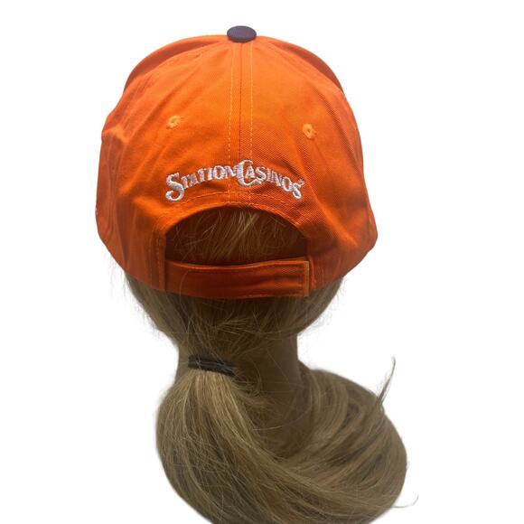 Las Vegas Aviators Minor League Baseball Cap Embroidered Orange White Blue - Picture 13 of 14